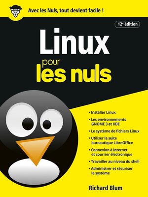 cover image of Linux pour les Nuls, 12ème éd